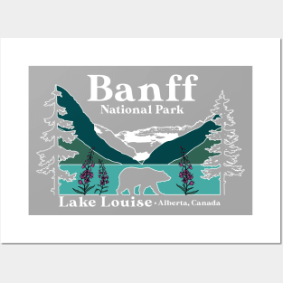 Banff National Park Posters and Art